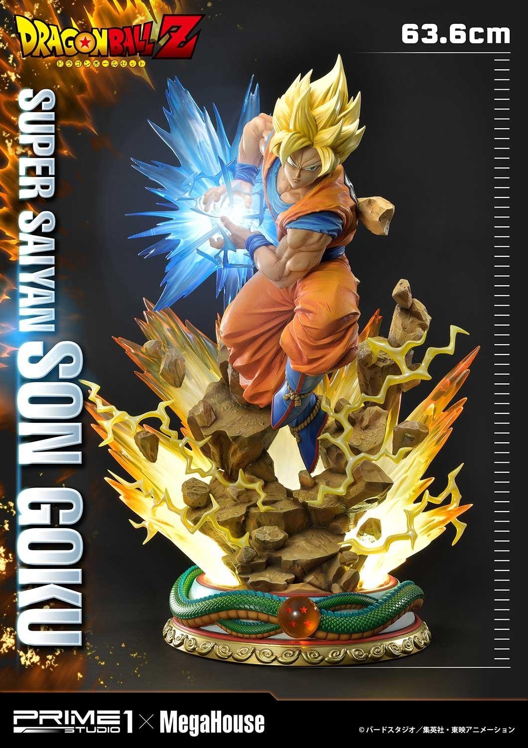 Dragon Ball Z - Son Goku SSJ - Mega Premium Masterline  (MPMDBZ-01) - 1/4 (MegaHouse, Prime 1 Studio) photo 34