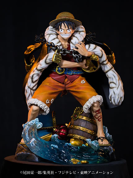 One Piece - Monkey D. Luffy - One Piece Log Collection Statue - 1/4 (Plex, Unique Art Studio) photo 2