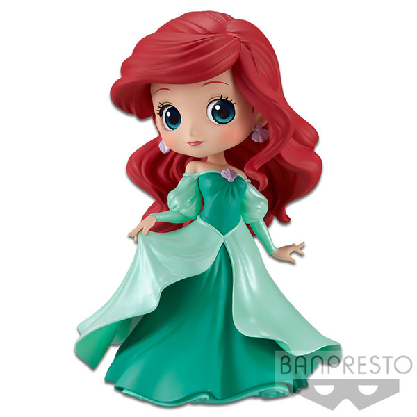 The Little Mermaid - Ariel - Q Posket - Q Posket Disney Characters - Green Dress (Banpresto) photo 1