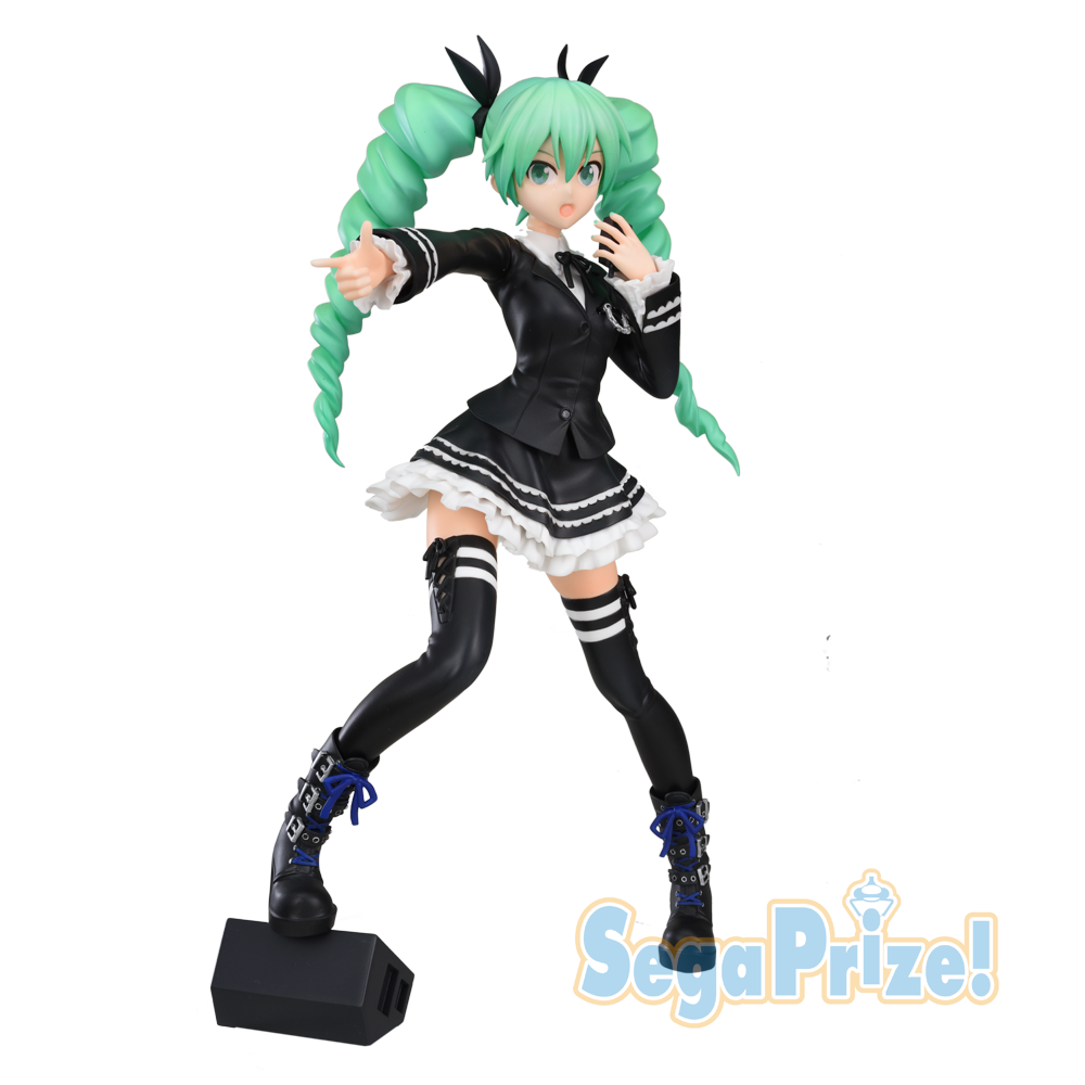 Hatsune Miku -Project DIVA- Arcade Future Tone - Hatsune Miku - SPM Figure - Dark Angel (SEGA) photo 1