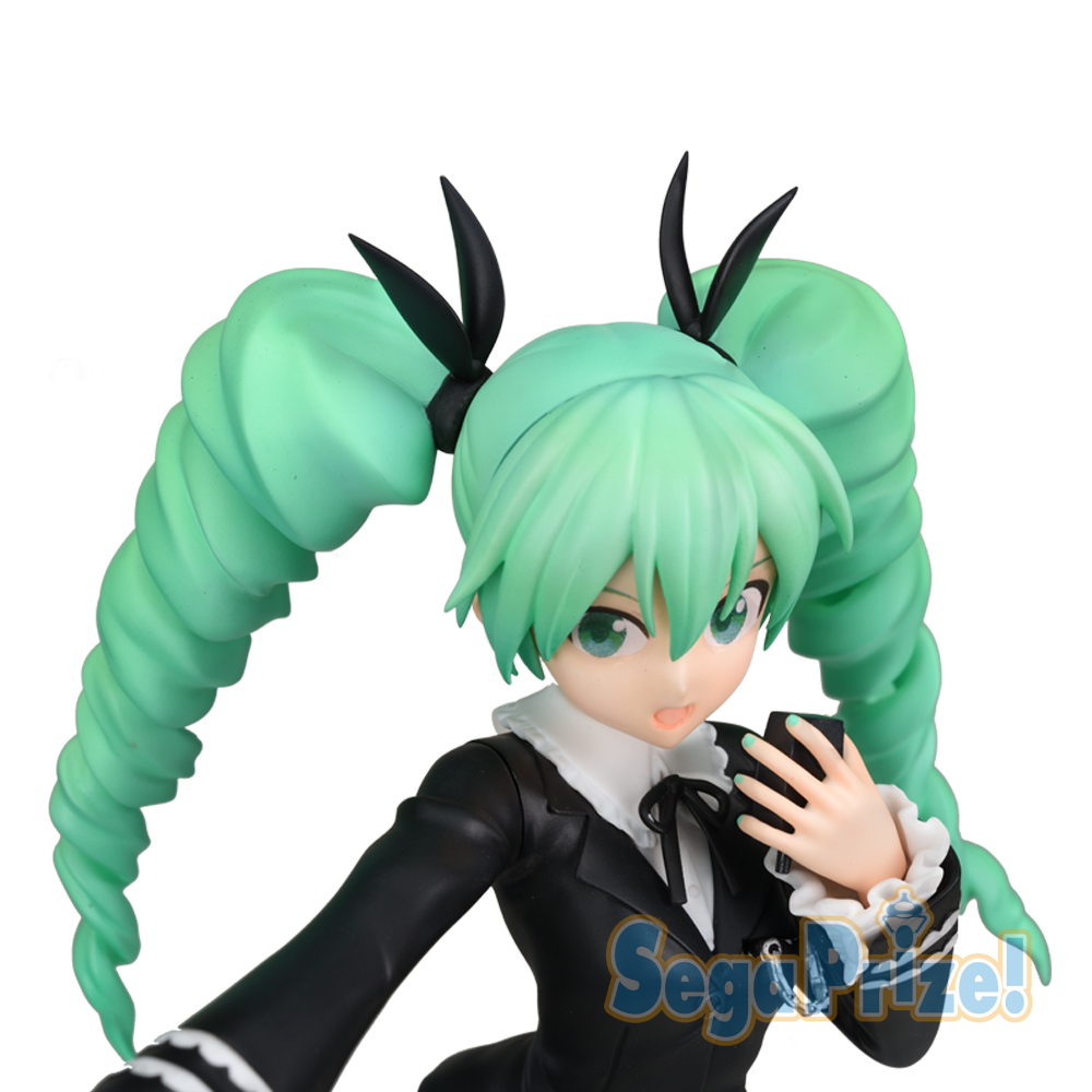 Hatsune Miku -Project DIVA- Arcade Future Tone - Hatsune Miku - SPM Figure - Dark Angel (SEGA) photo 4