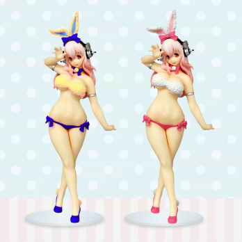 SoniComi (Super Sonico) - Sonico - Concept Figure - Easter Bunny, Pink ver (FuRyu) photo 1
