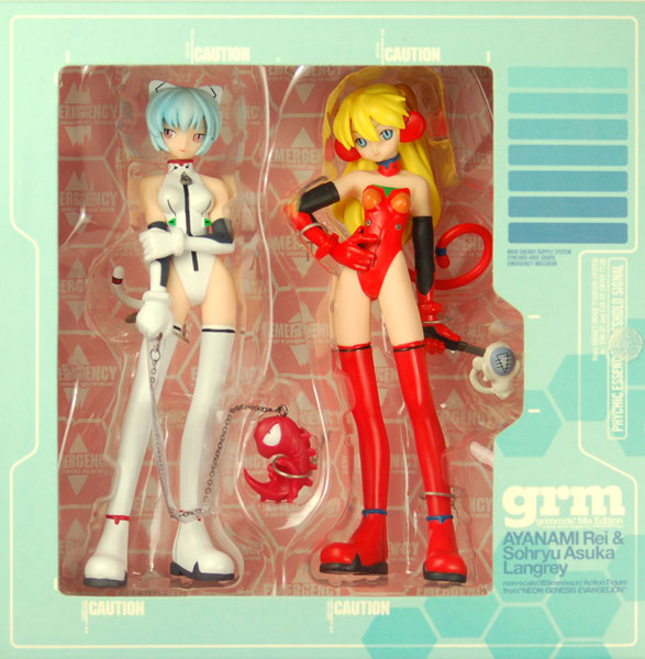 Shin Seiki Evangelion - Ayanami Rei - Wonder Showcase Plus - Grimrock! Mix Edition (Diamond Comics, Kaiyodo, Xebec Toys) photo 1