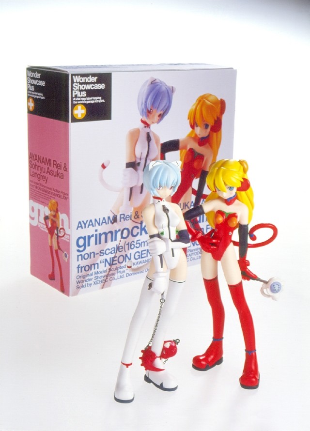 Shin Seiki Evangelion - Ayanami Rei - Wonder Showcase Plus - Grimrock! Mix Edition (Diamond Comics, Kaiyodo, Xebec Toys) photo 3