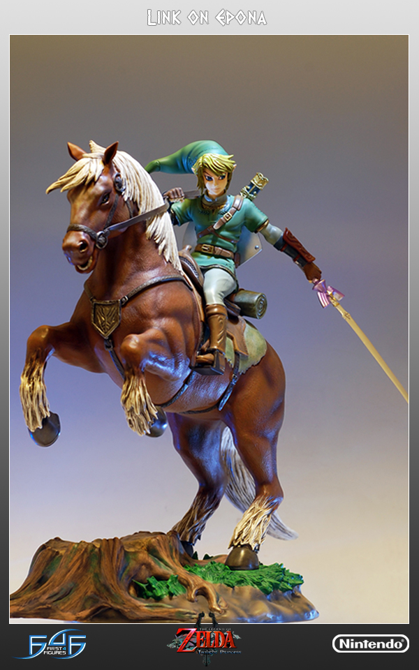 Zelda no Densetsu: Twilight Princess - Epona - Link - Master Arts (First 4 Figures) photo 1