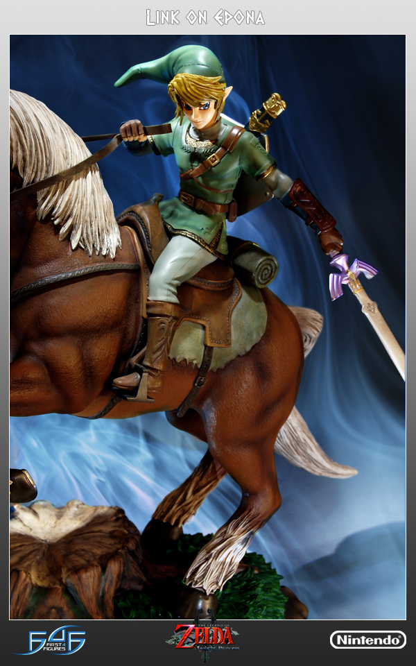 Zelda no Densetsu: Twilight Princess - Epona - Link - Master Arts (First 4 Figures) photo 3
