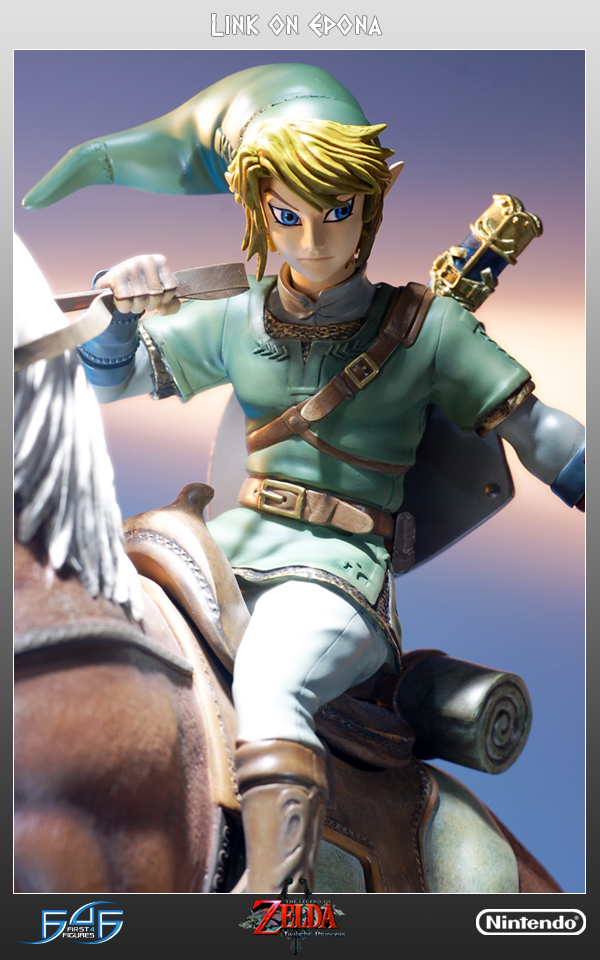 Zelda no Densetsu: Twilight Princess - Epona - Link - Master Arts (First 4 Figures) photo 5