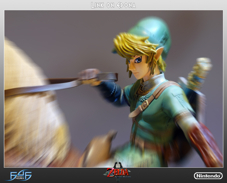 Zelda no Densetsu: Twilight Princess - Epona - Link - Master Arts (First 4 Figures) photo 6