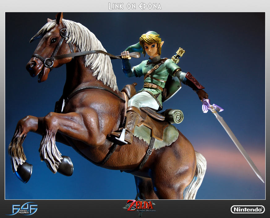 Zelda no Densetsu: Twilight Princess - Epona - Link - Master Arts (First 4 Figures) photo 8