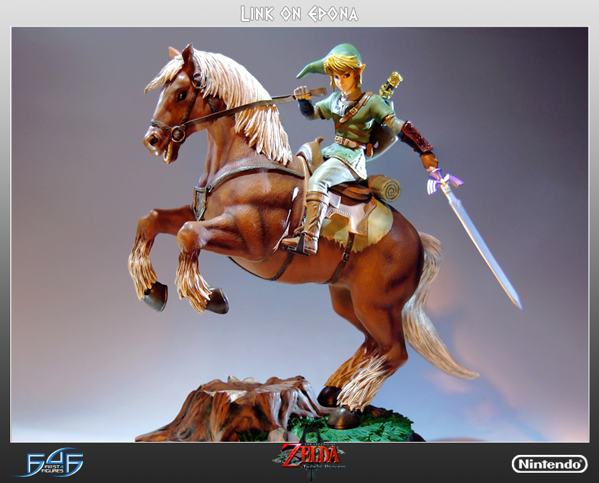 Zelda no Densetsu: Twilight Princess - Epona - Link - Master Arts (First 4 Figures) photo 9