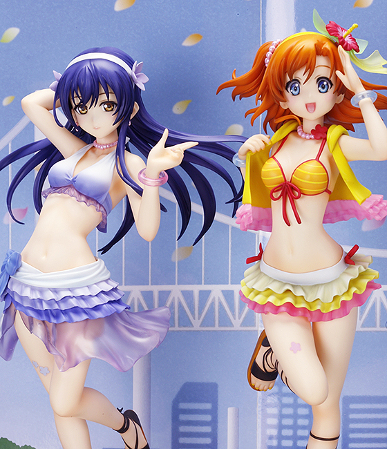 Love Live! School Idol Project - Sonoda Umi - 1/8 - Natsuiro egao de 1 2 Jump! ver., Swimsuit ver. (Kotobukiya) photo 2