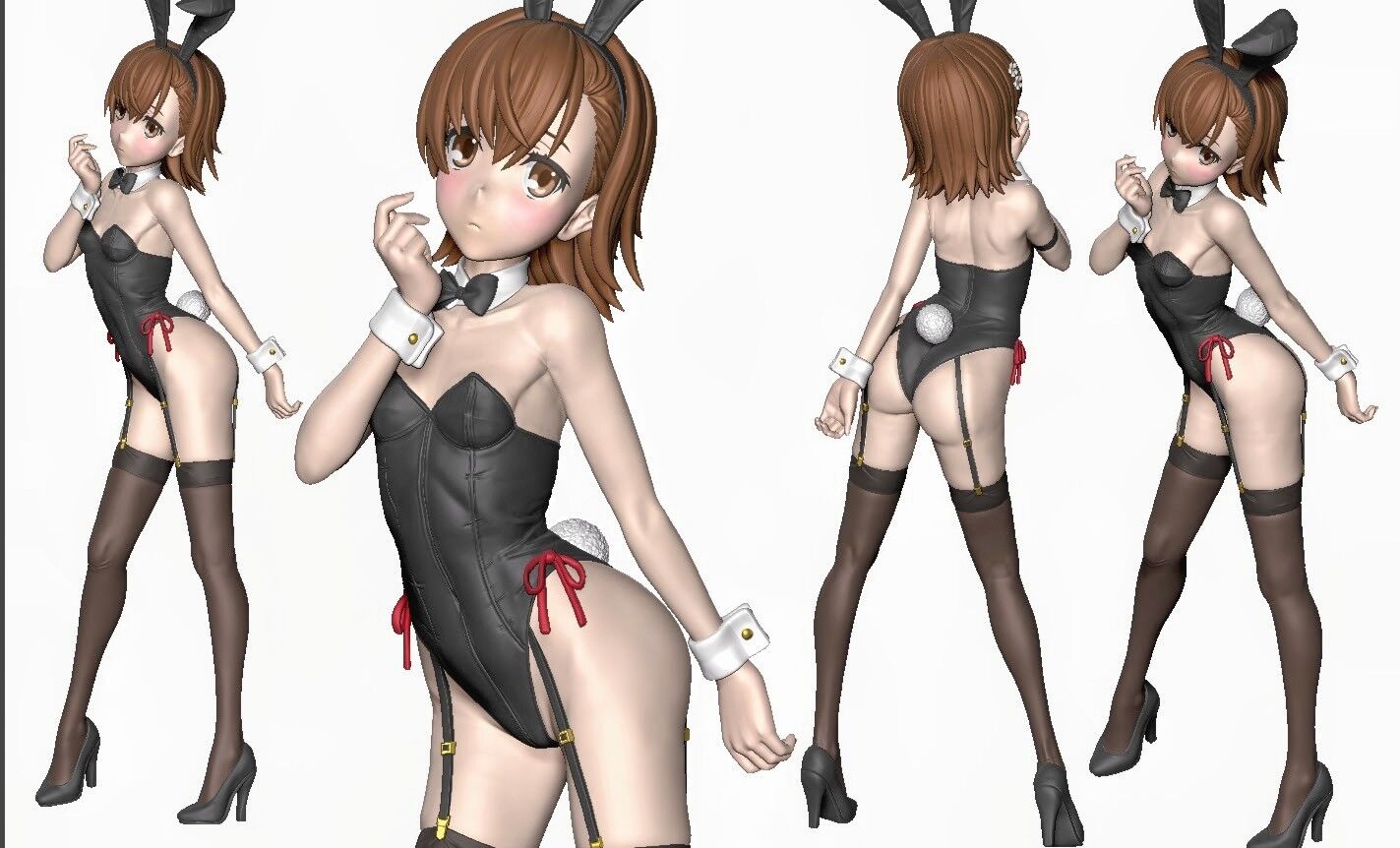To Aru Kagaku no Railgun - Misaka Mikoto - 1/4 - Bunny ver. (Parasolti) photo 1